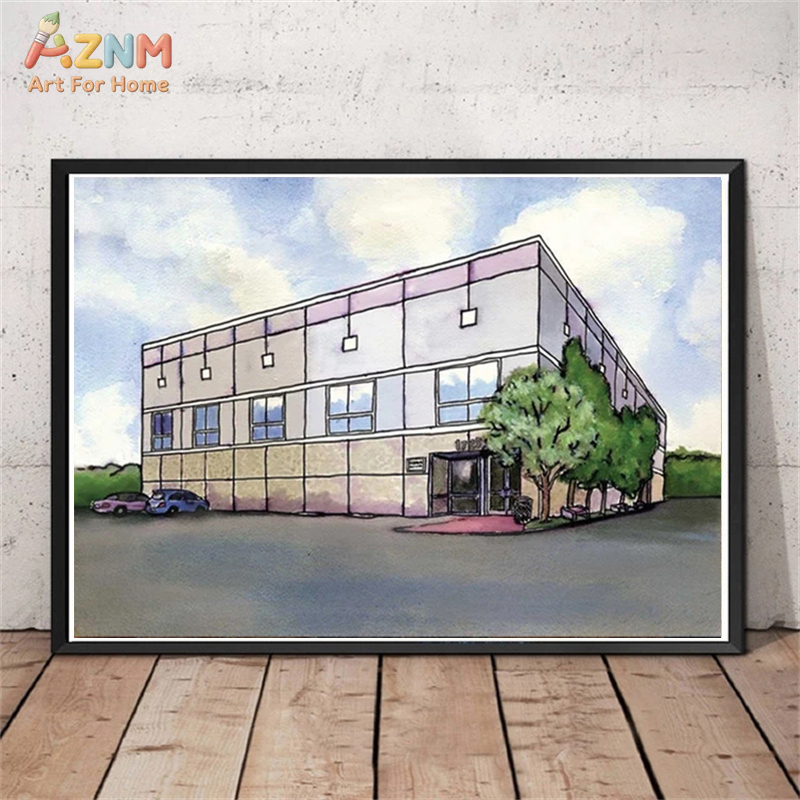 Commercial Wall Printing - AZNM Tableau mural sur toile Paysage