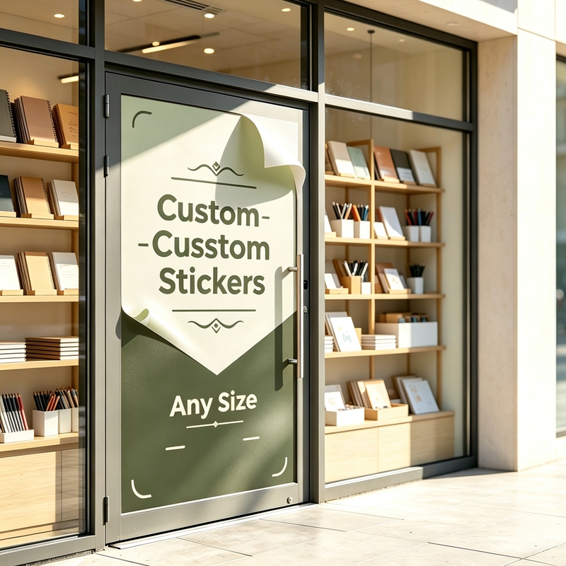 Commercial Wall Printing - Autocollants personnalisés de 100 cm de
