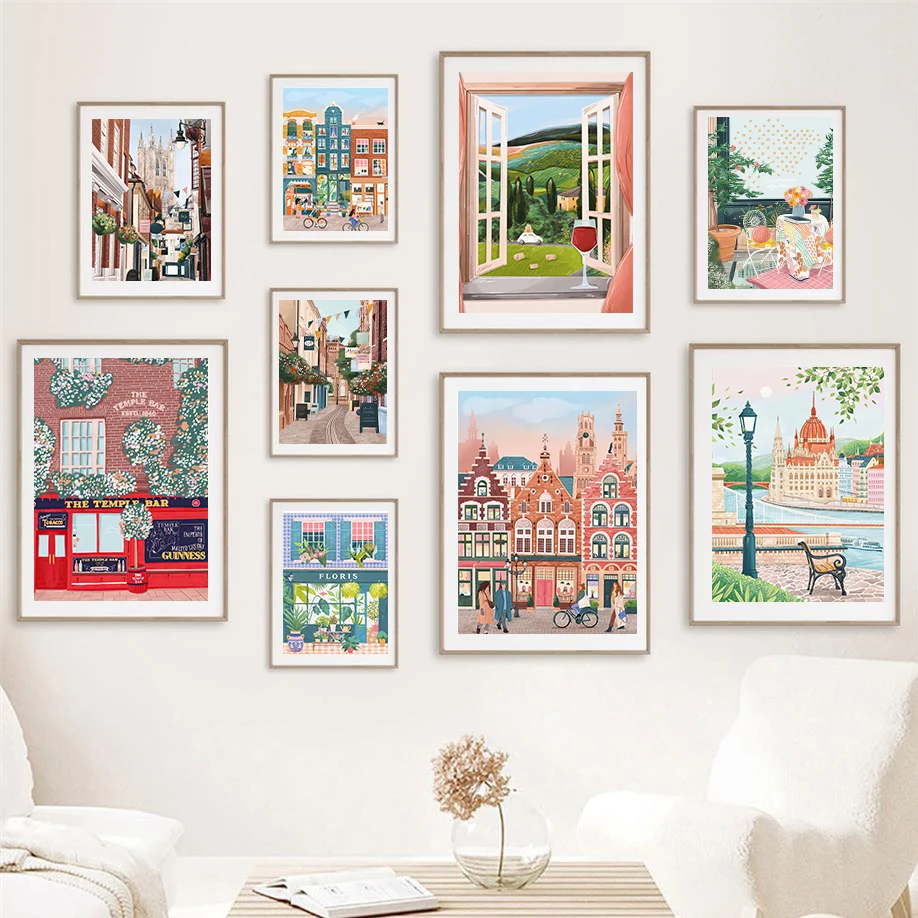 Commercial Wall Printing - (Sans cadre) Vue magnifique sur une