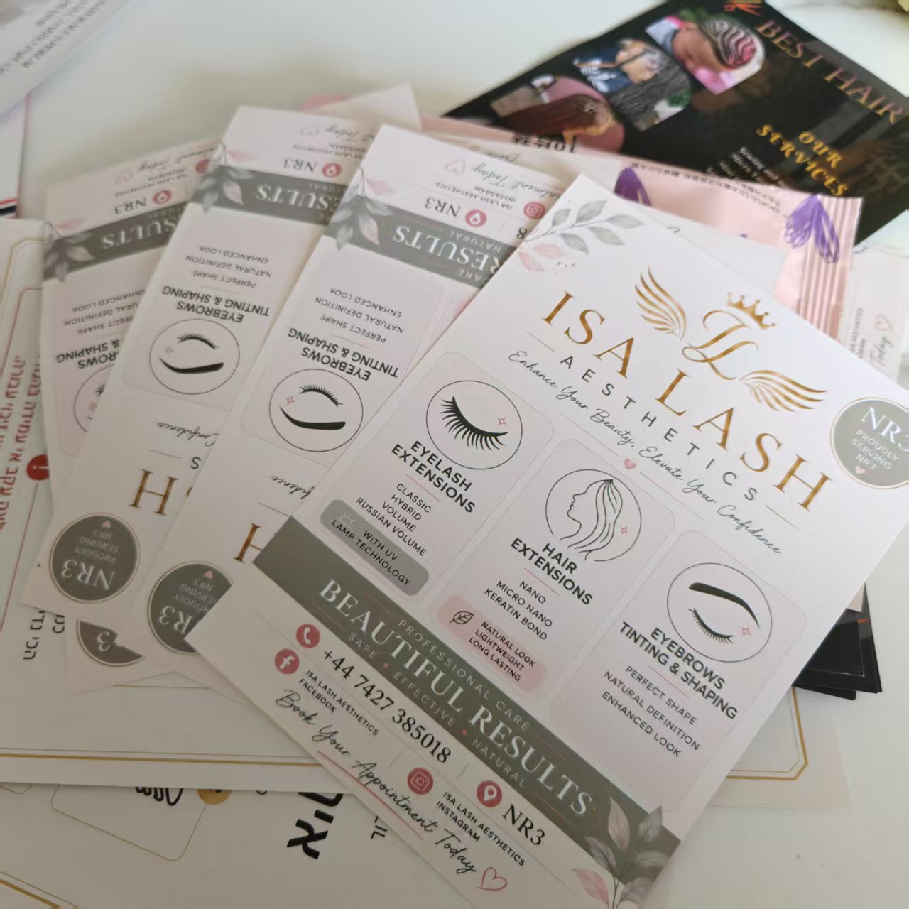 Lot de Flyers Personnalisés Fo - Commercial Flyer Printing avis et prix