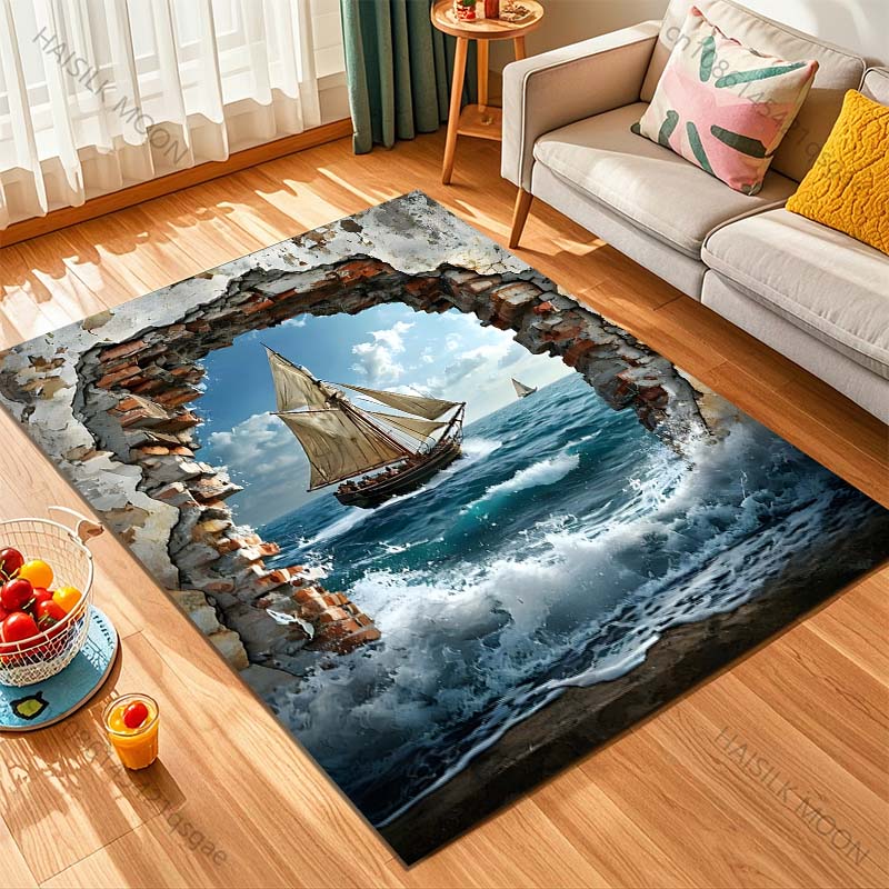 Tapis imprimé avec motif de ba - Commercial Wall Printing avis et prix