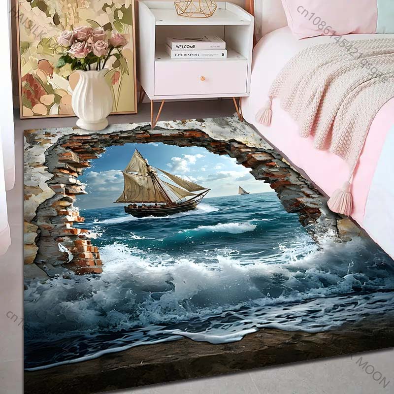 Tapis imprimé avec motif de ba - Commercial Wall Printing avis et prix