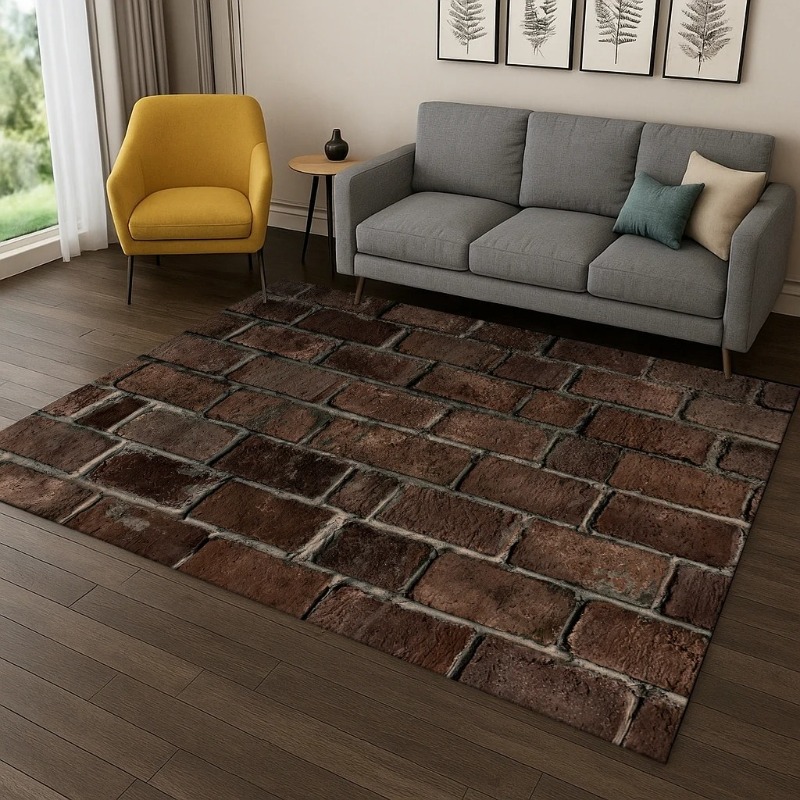 Tapis de construction en pierr - Commercial Wall Printing avis et prix