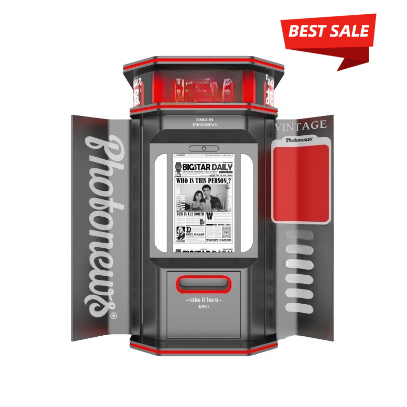 Cabine photo interactive pour  - Commercial Newspaper Printing avis et prix
