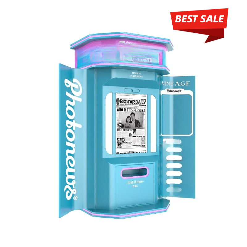 Cabine photo interactive pour  - Commercial Newspaper Printing avis et prix