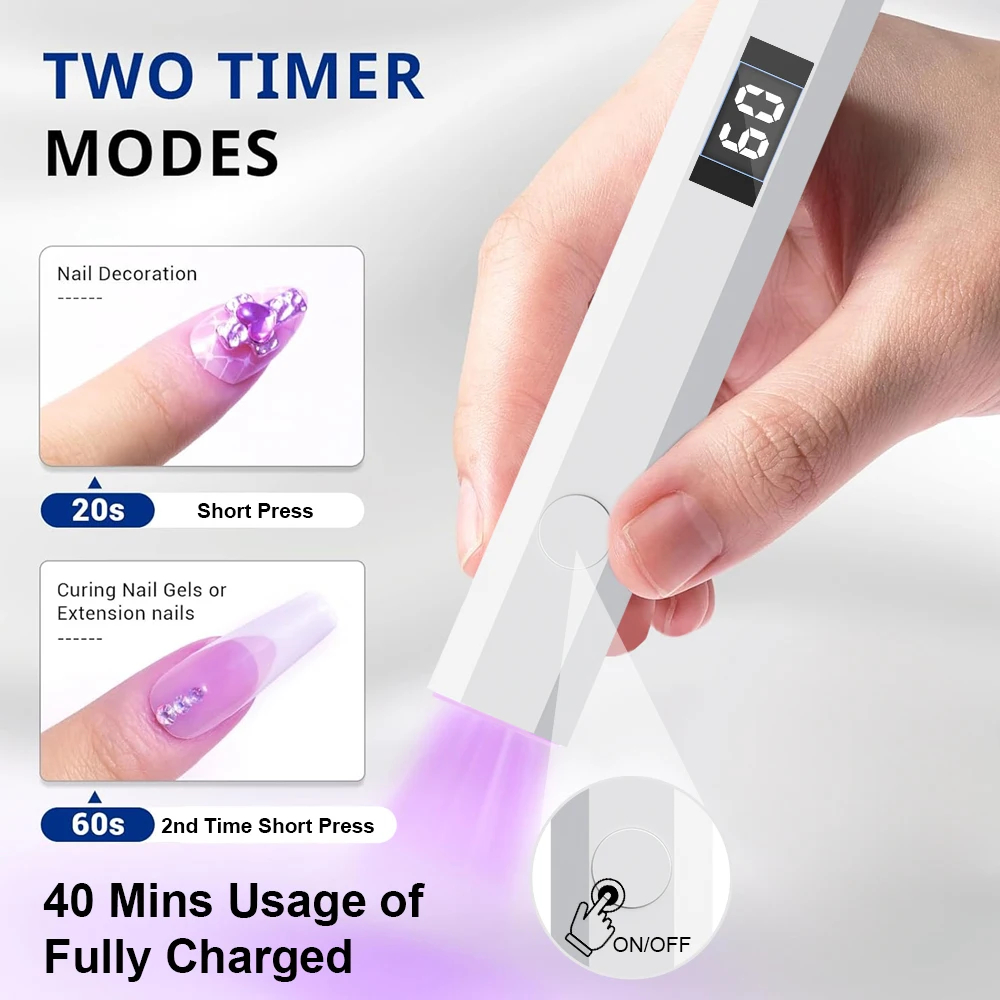 Lampe à ongles UV LED HOMEFISH - Uv Led Lamp Printer avis et prix