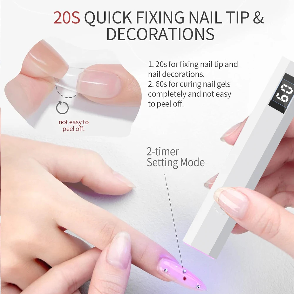 Lampe à ongles UV LED HOMEFISH - Uv Led Lamp Printer avis et prix
