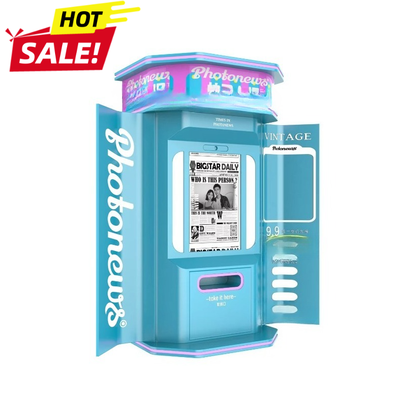 Photomaton interactif vintage  - Commercial Newspaper Printing avis et prix